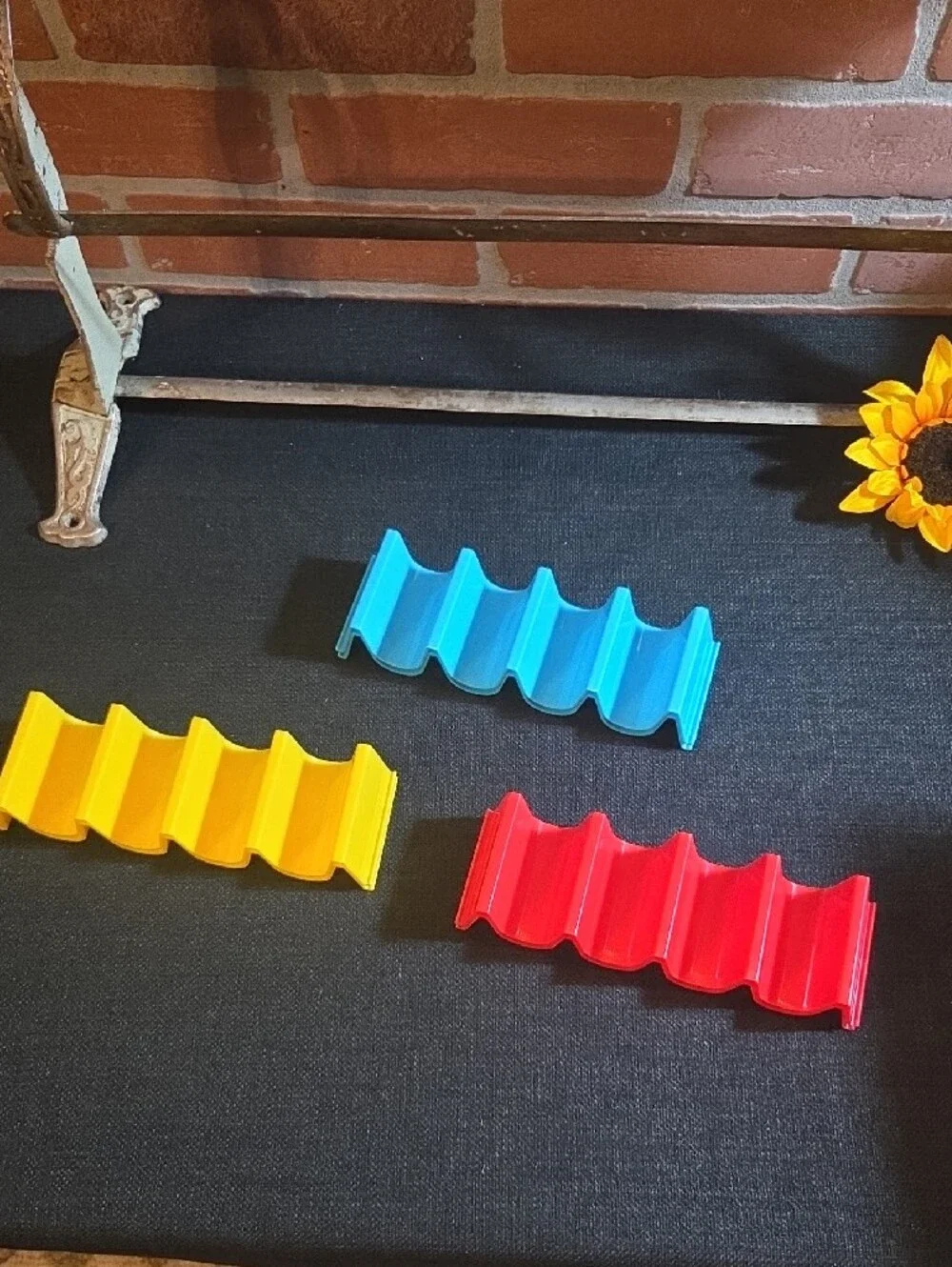 Taco Holders Yellow, Red, Blue New 6pcs